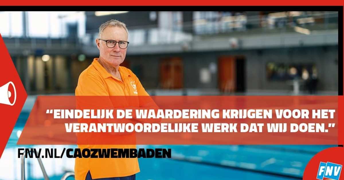 Cao Zwembaden krijgt een ‘eerlijk loon’ door inflatiecorrectie - FNV