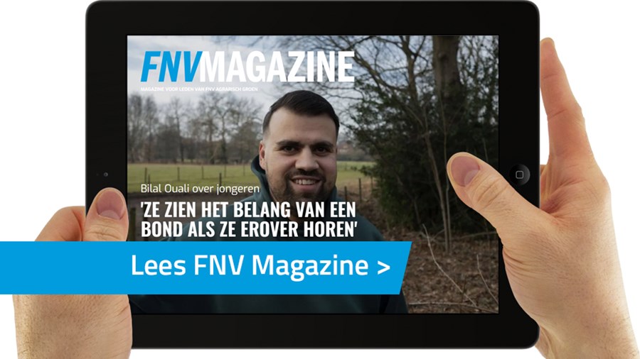 fnv magazine cover agrarisch groen