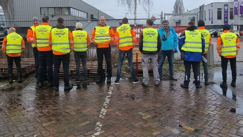 Werkonderbreking voor nieuwe Hibin cao FNV