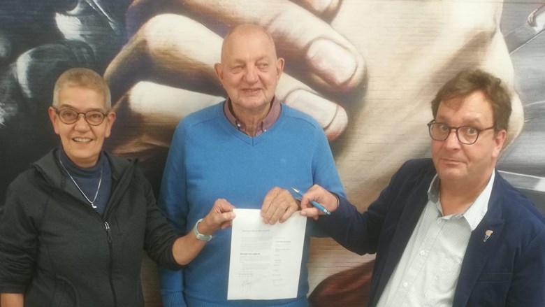 Petitie ondertekenen