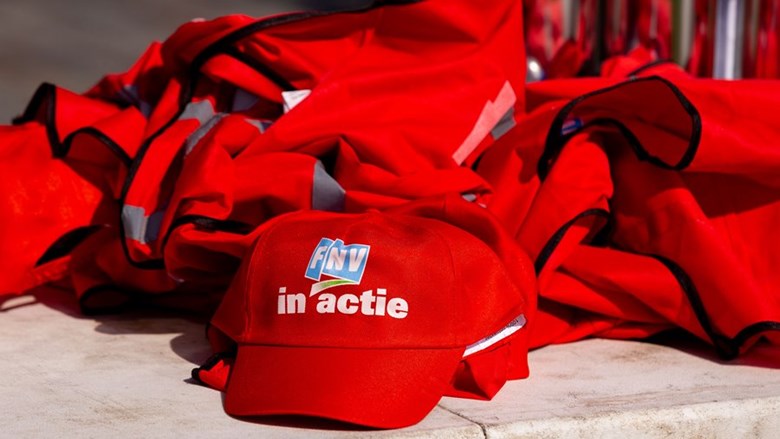 Rode FNV campagnekleding