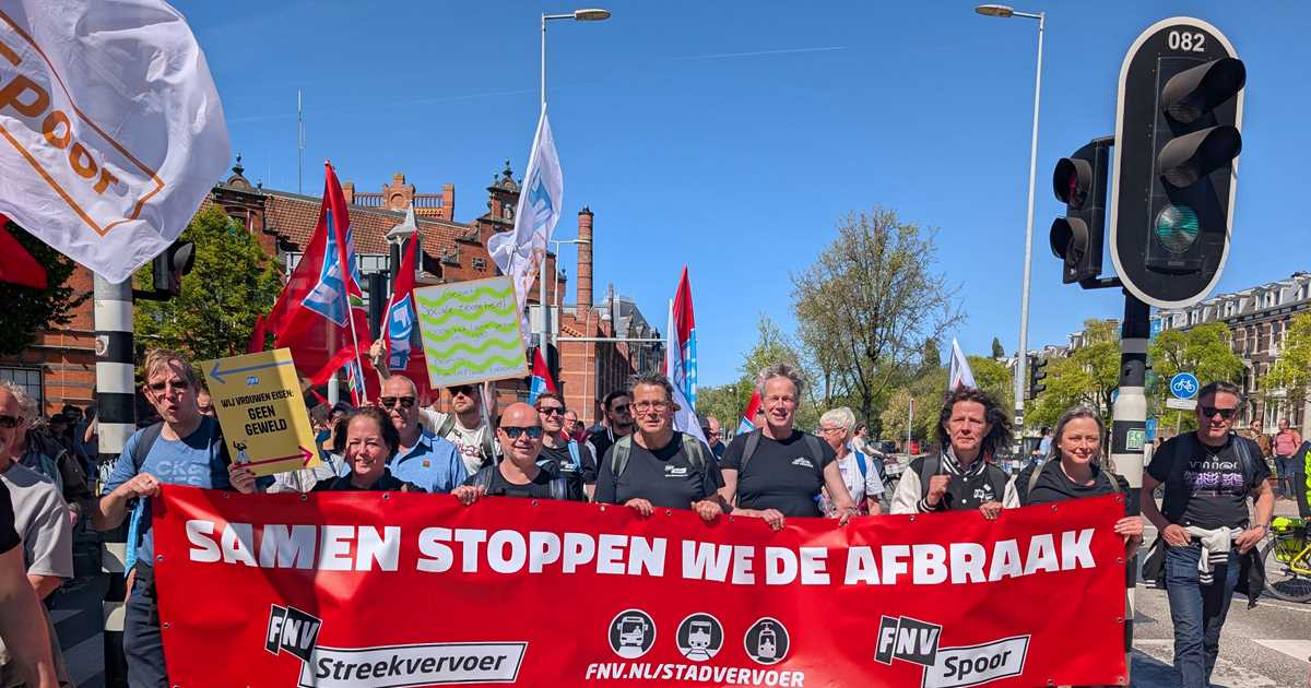 24-uursstaking OV en railsector op 9 september - FNV