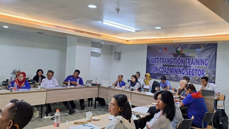 Just transition training Indonesia