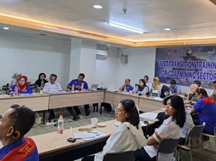 Just transition training Indonesia