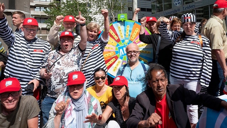 Actie rad van fortuin