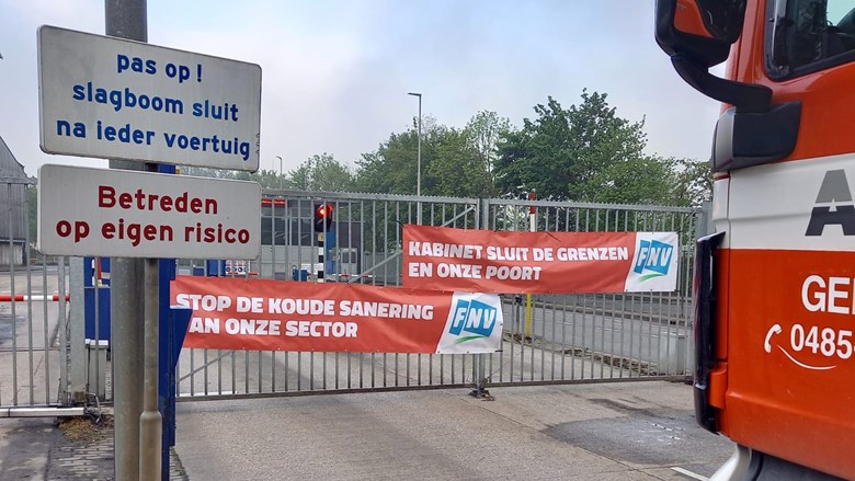 De FNV is tegen de importheffing op buitenlands afval