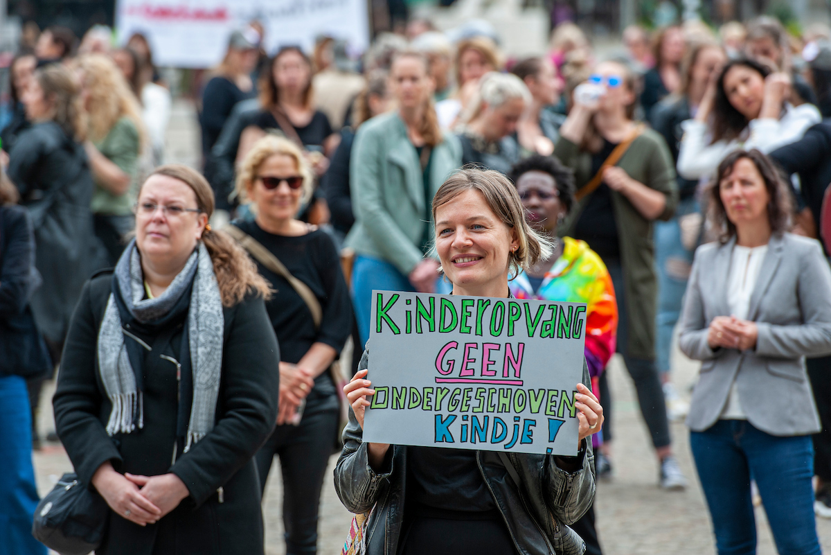 Donderdag eerste landelijke staking kinderopvang in twintig jaar FNV