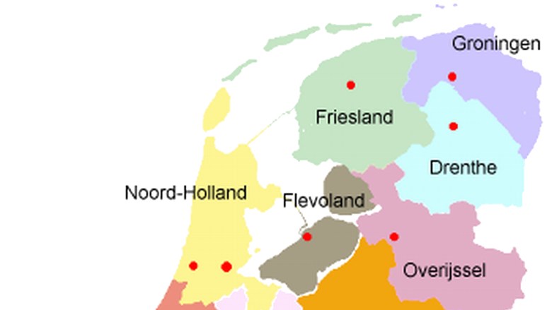 provincies Nederland