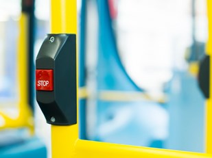 stopknop in bus