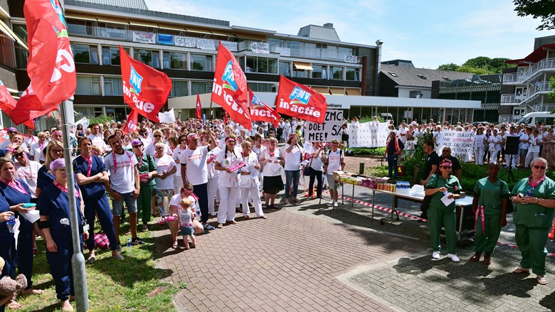 medewerkers Alkmaar in actie