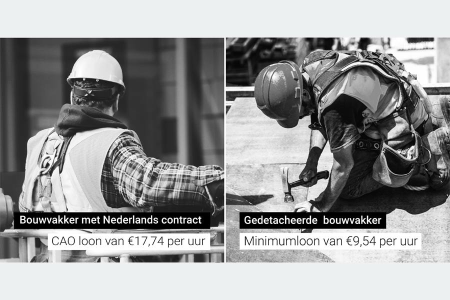 Gelijk loon voor gelijk werk in de bouw? - FNV