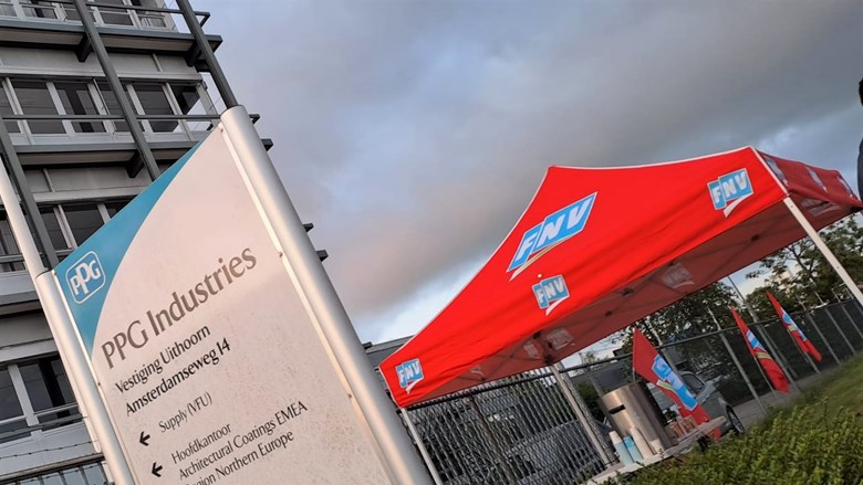 FNV roept ook staking uit bij PPG Uithoorn