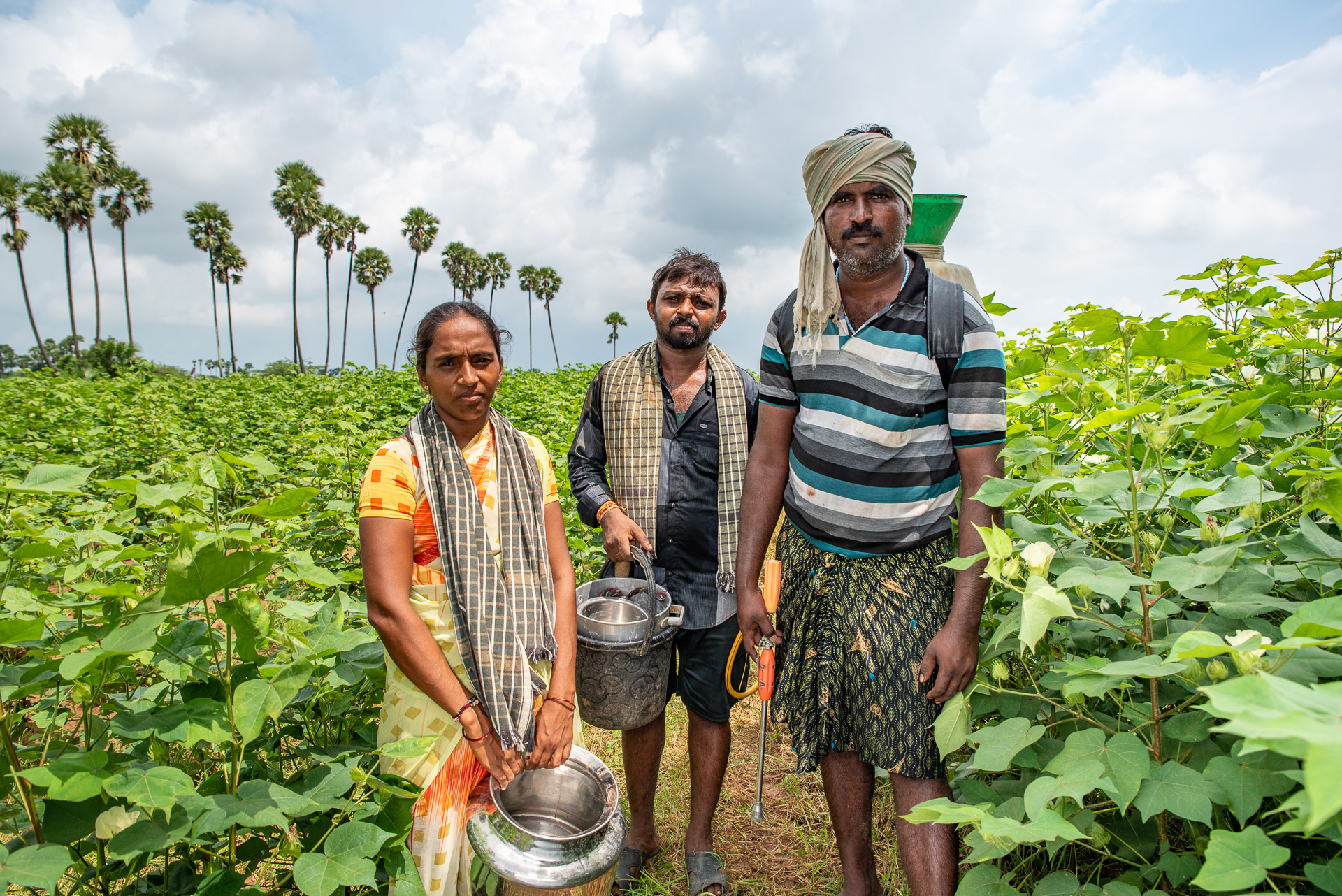 Ramesh, Swami en Krishnaveni 