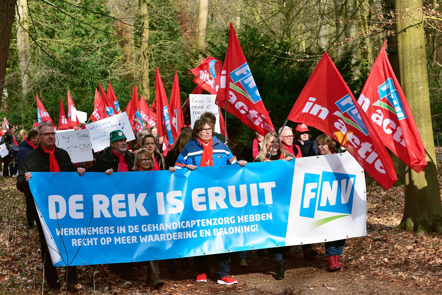 FNV Teleurgesteld in werkgevers na afbreken overleg