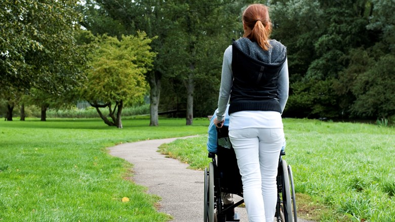 Hulpverlener-gehandicaptenzorg