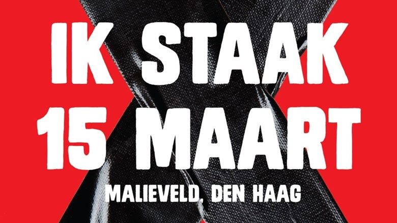 Ik staak 15 maart