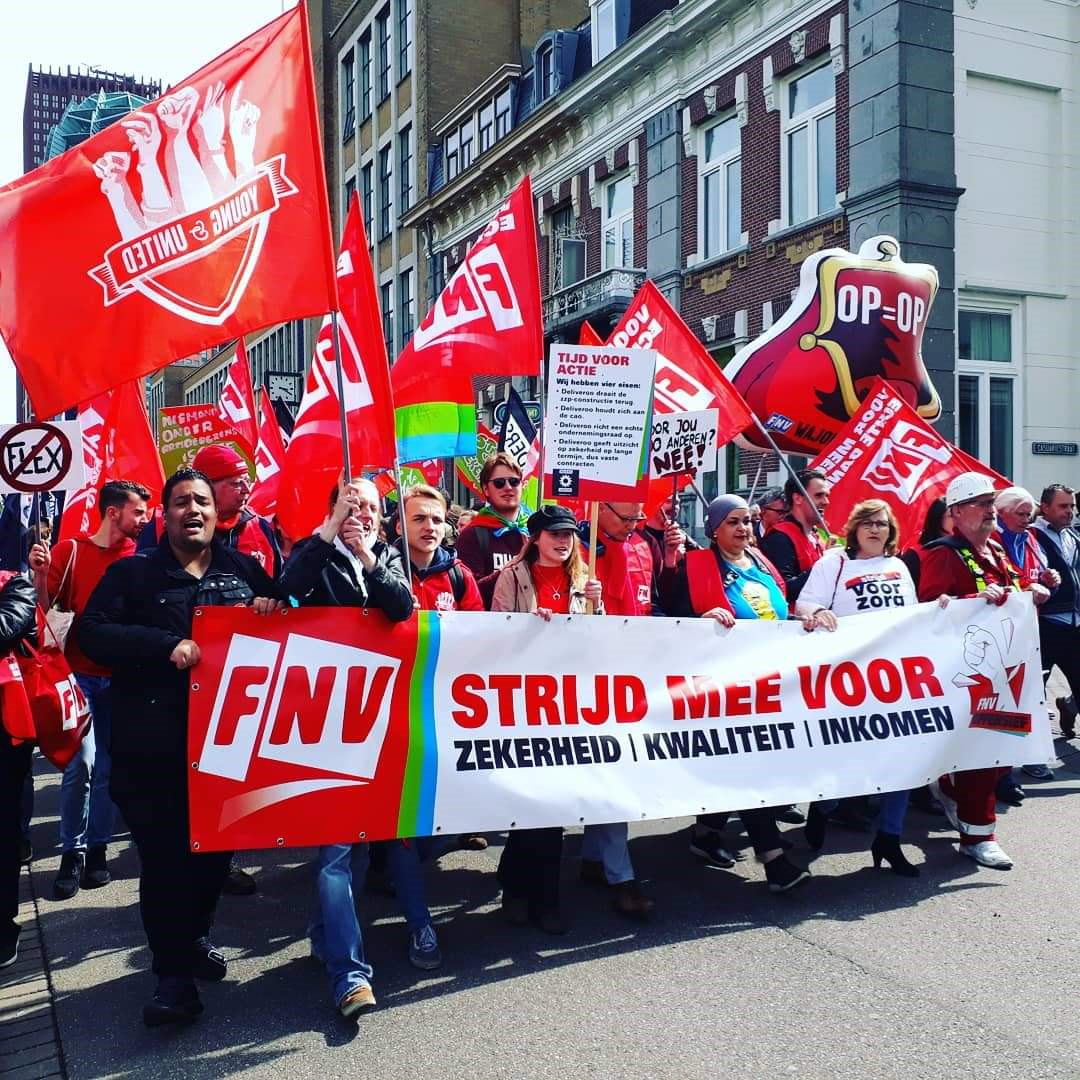 Dag van de Arbeid: Mars en demonstratie voor eerlijke verdeling van de