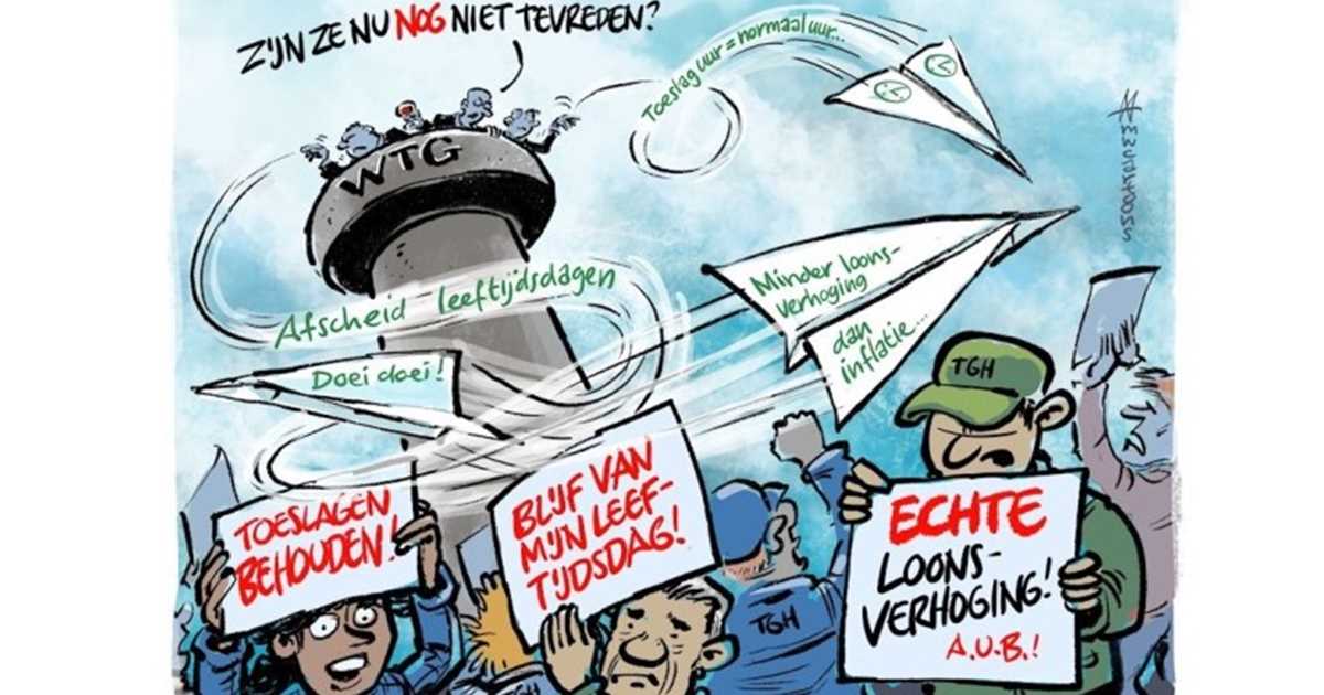 Staking Bij Technische Groothandel Technische Unie Begint
