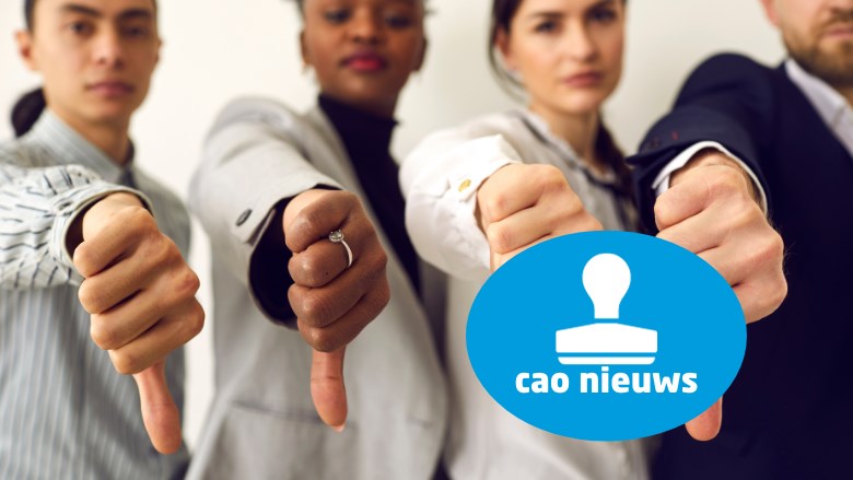 Duimen omlaag voor cao-nieuws