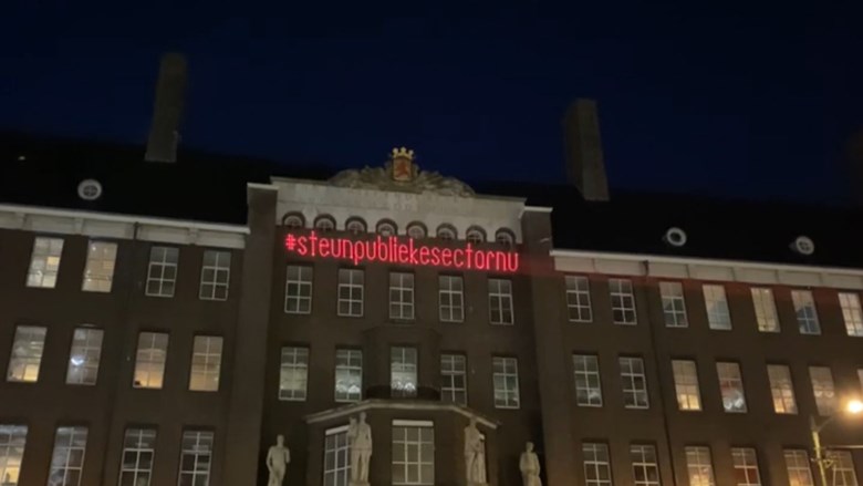 Wij willen waardering voor de publieke sector