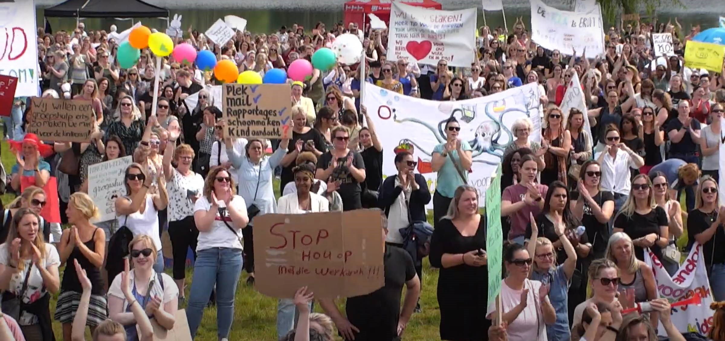 Tweede landelijke stakingsdag Kinderopvang op 14 september FNV