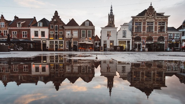 groep huizen