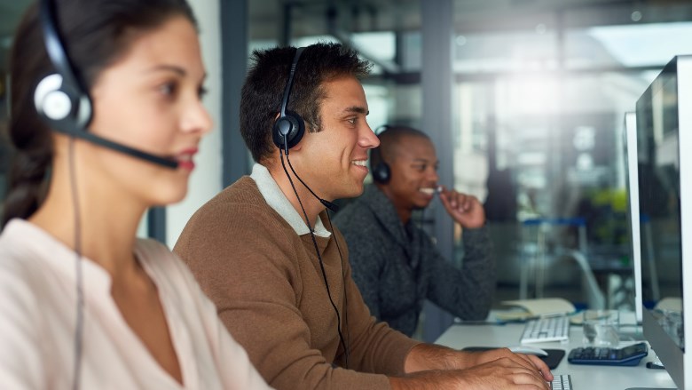 telecom medewerker