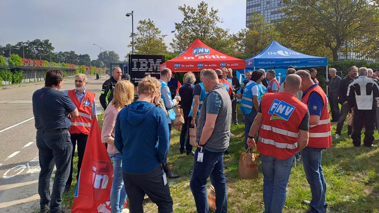 De FNV in actie