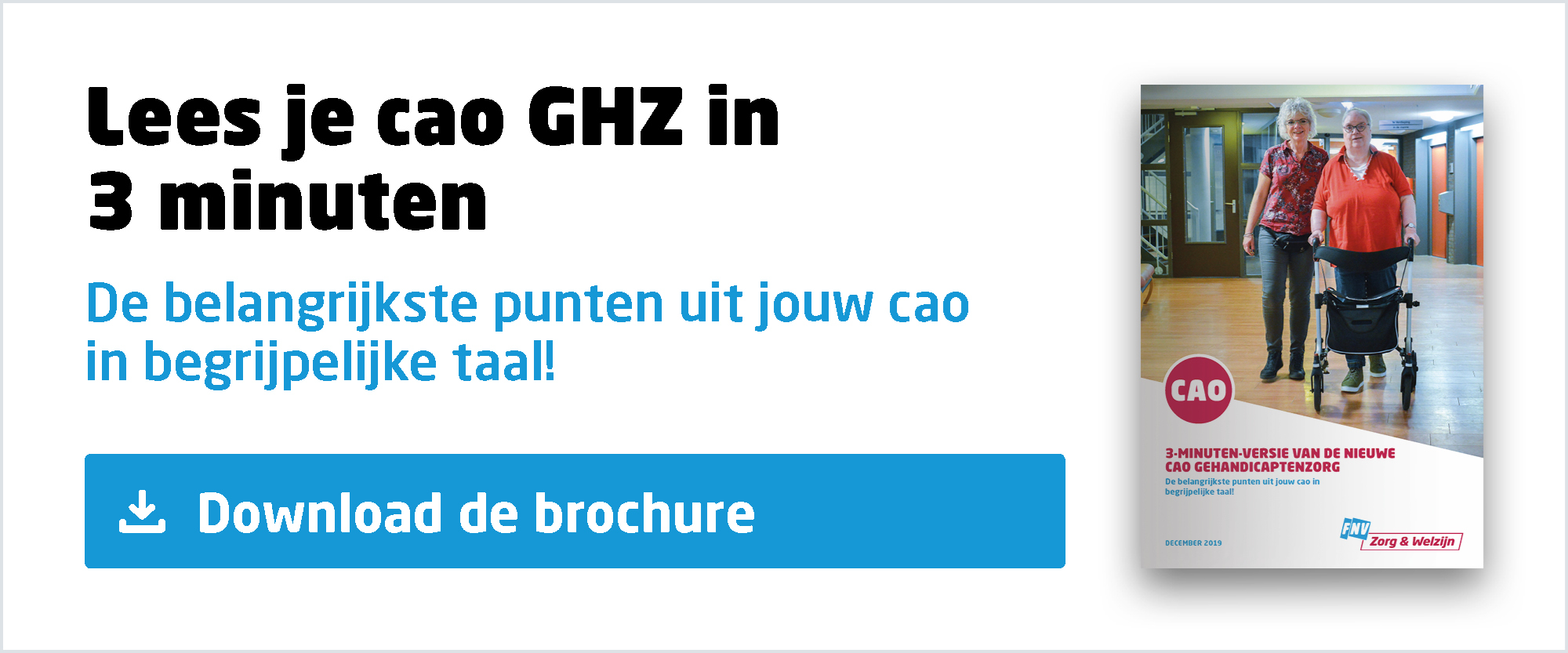 De belangrijkste afspraken in je cao GHZ in begrijpelijke taal - FNV