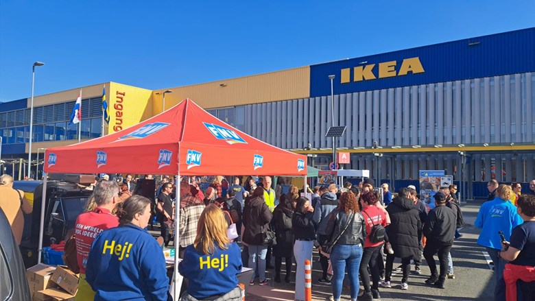 Actie bij IKEA