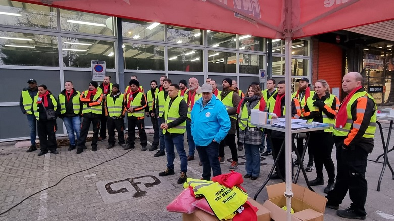 Werkonderbreking voor nieuwe Hibin cao FNV