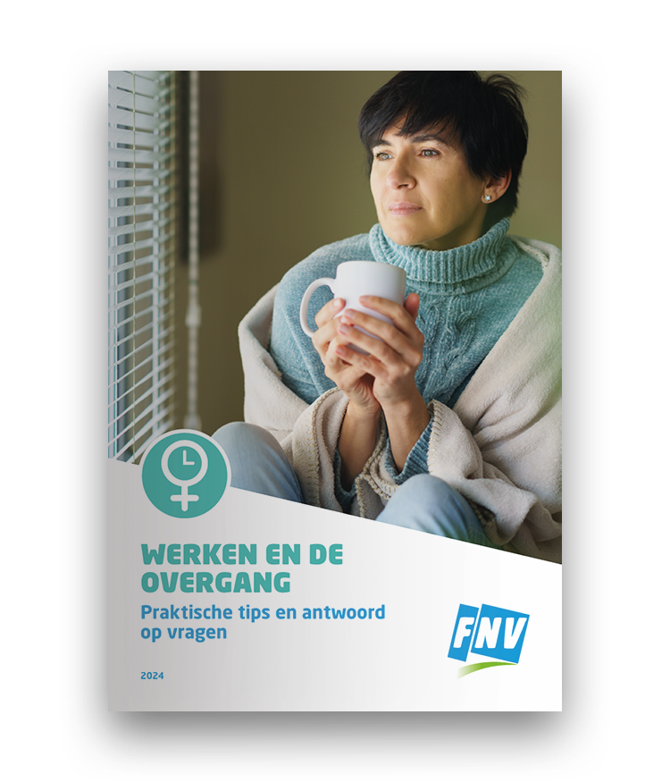 Voorkant folder Werken en de overgang