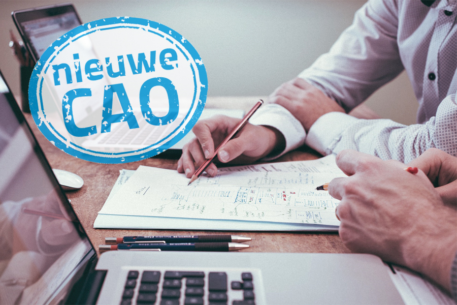 Nieuwe cao Bouw & Infra grote meerderheid stemt in met het cao