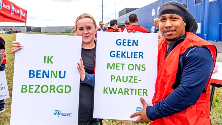 Ik ben bezorgd, geen geklier met ons pauze-kwartier