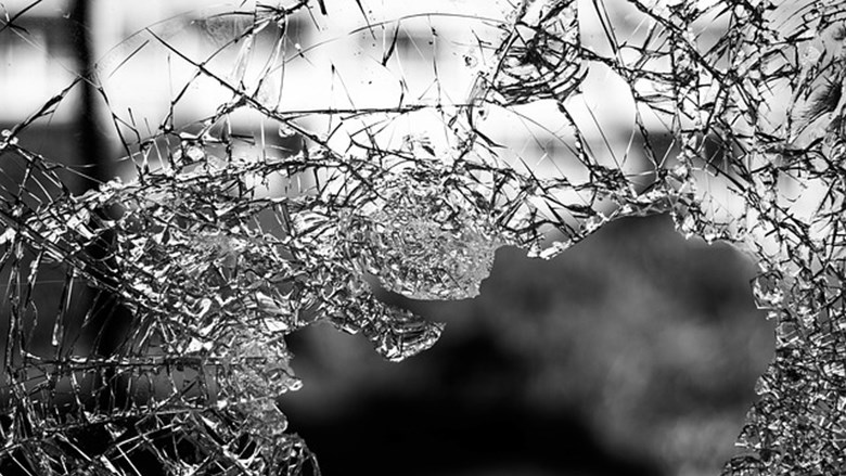 foto gebroken ruit