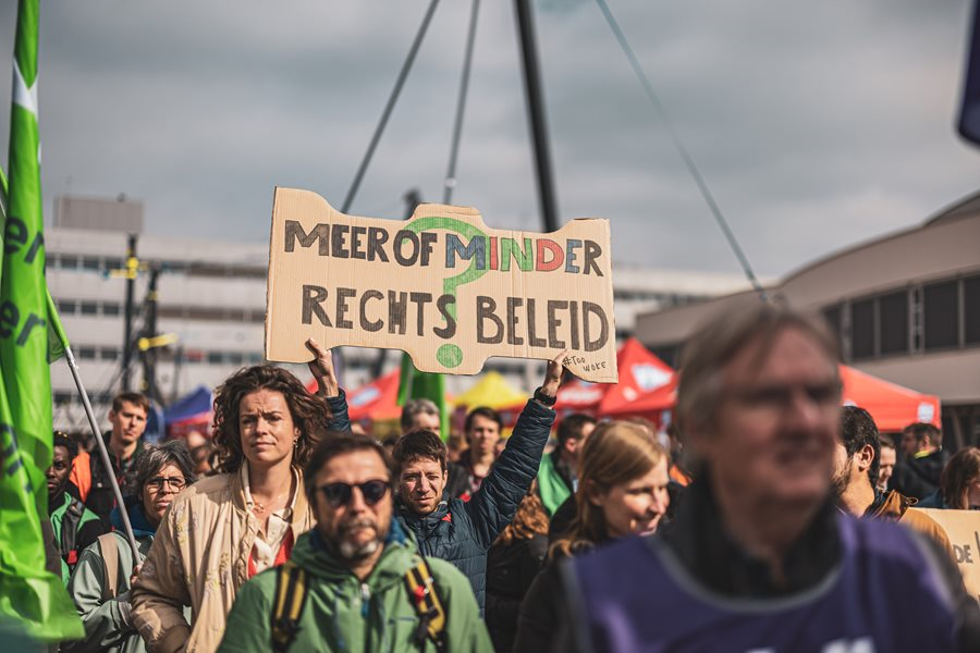 staking hoger onderwijs Twente foto: roland pupupin