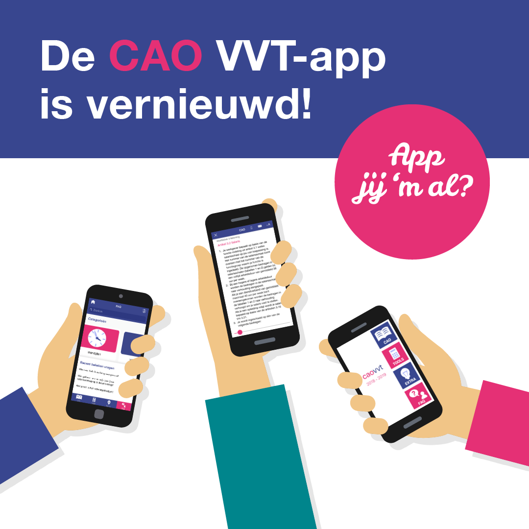 Cao VVT, nu ook als app te downloaden FNV