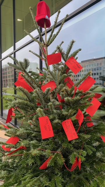 Actie bij ING in Amsterdam FNV