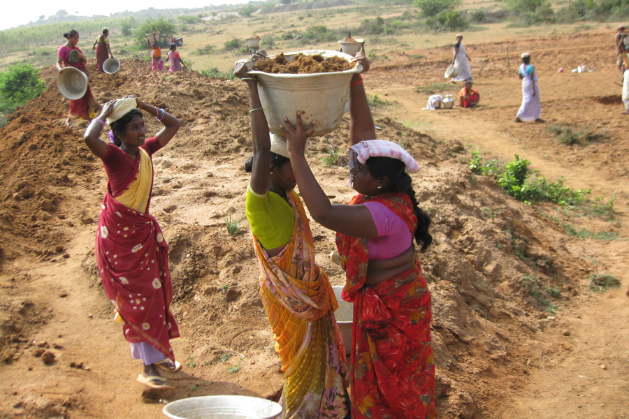 India: cultiveren van land
